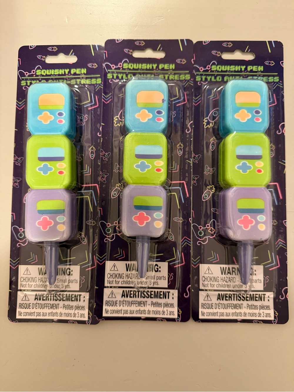 Game Controller Squishy Pen Bundle